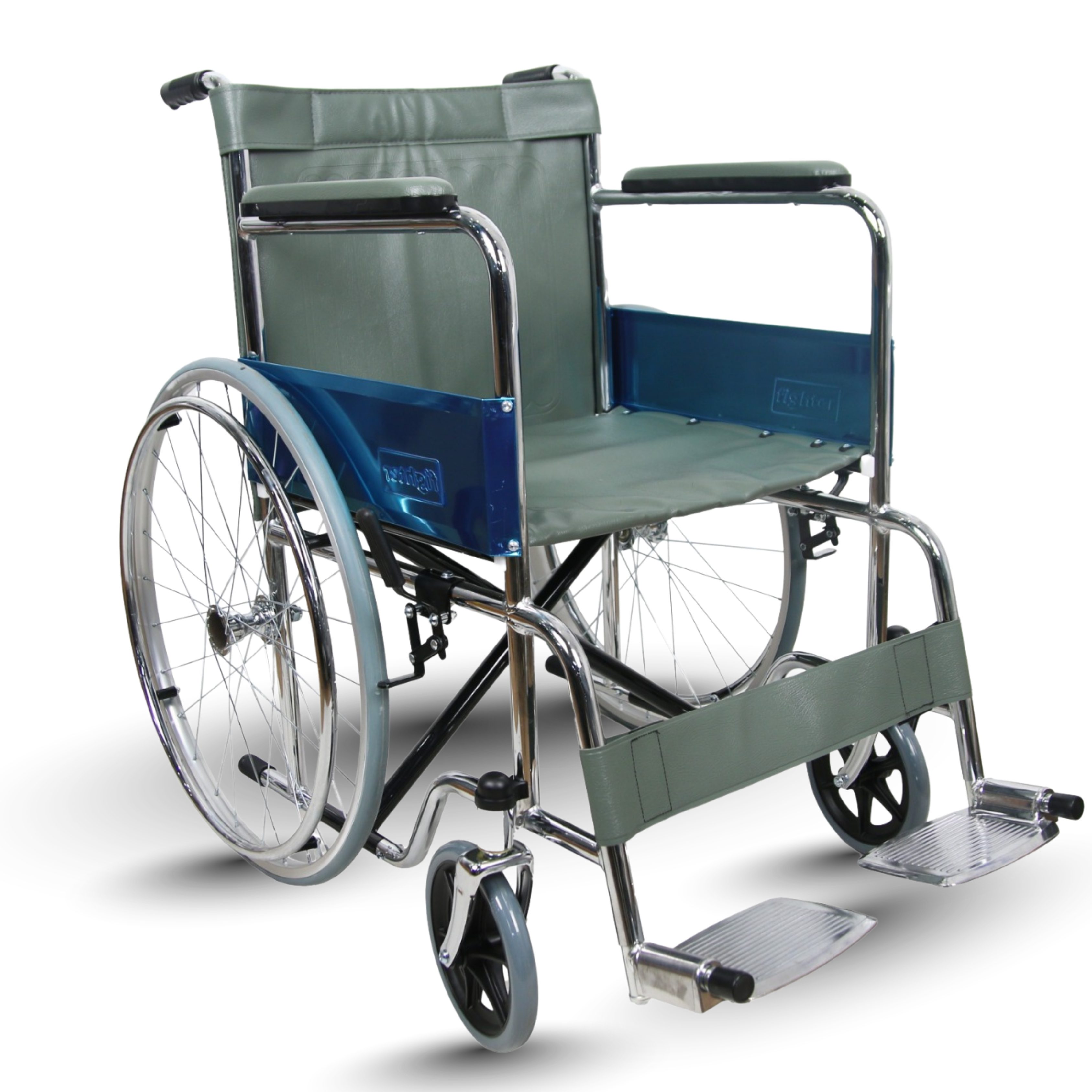 Wheelchairs Heavy Duty Chrome Steel